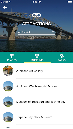 Auckland Travel Guide Screenshot 1