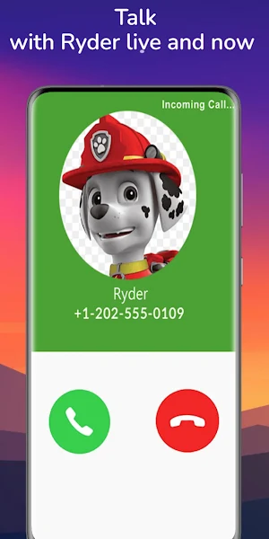 Pups Patrol Video Call Ryder Screenshot 3