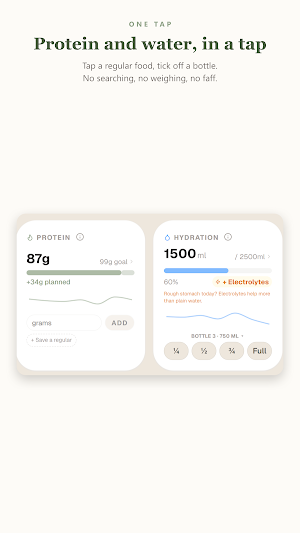 Sated: GLP-1 Protein Tracker Screenshot 0