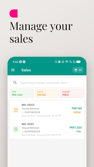 EvaBiz - Business Management Screenshot 2