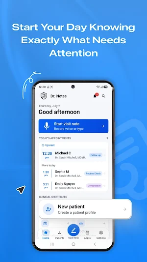 Dr. Notes - Clinical Assistant Screenshot 0