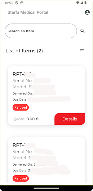 Starfa Medical Portal Screenshot 2