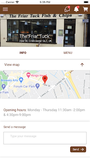 Friar Tuck Fish and Chips Screenshot 1