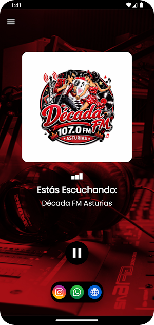 Decada FM Asturias Screenshot 2