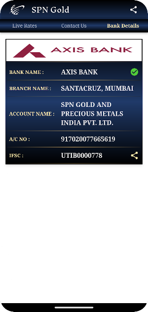 SPN Gold : Mumbai Bullion Screenshot 2