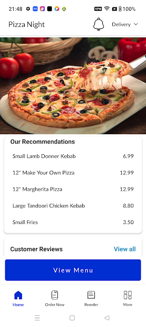 Pizza Night Telford Screenshot 1
