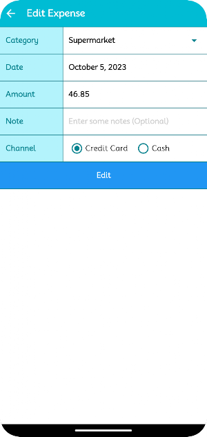 Spendings - Expense Management Screenshot 3
