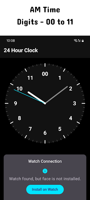24 Hour Watch Face: Era Screenshot 2