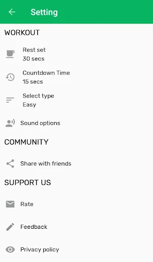 My Workouts Screenshot 3