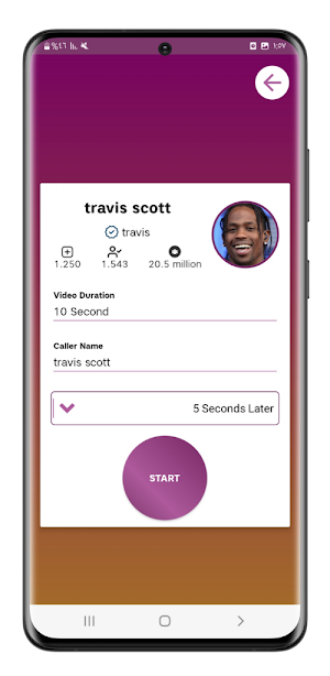 travis scott fake video call Screenshot 0