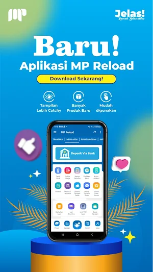 MP Reload - Agen Pulsa Murah Screenshot 0