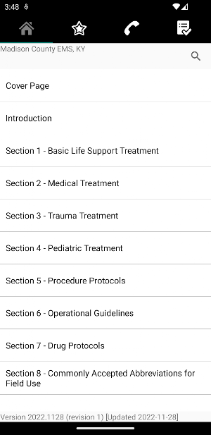 Madison County EMS Protocols Screenshot 2