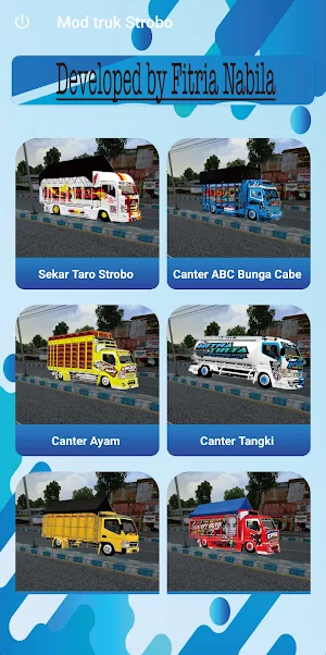 Mod BUSSID Truk Strobo Screenshot 1