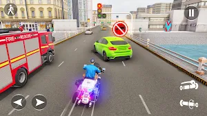 Police Bike Patrol Simulator Screenshot 1