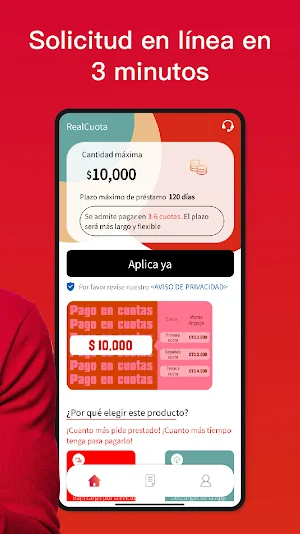 RealCuota-Préstamo Screenshot 1
