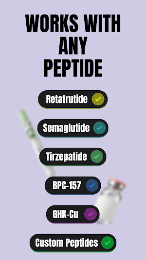 PepPro: Track Peptides & GLP-1 Screenshot 2