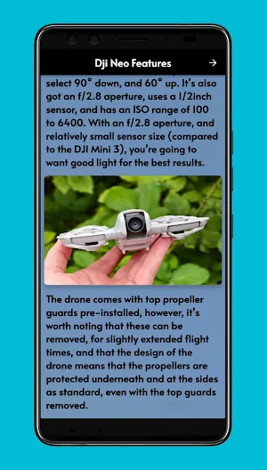 neo drone guide Screenshot 0