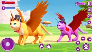 Unicorn Cat Princesses Family Screenshot 0