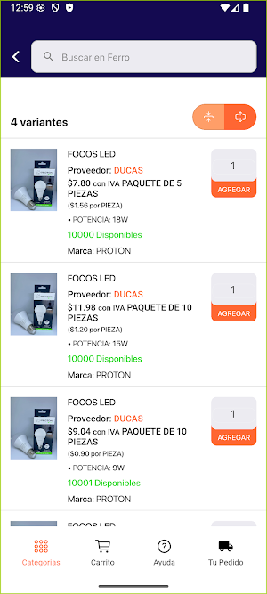 Ferro App Screenshot 2