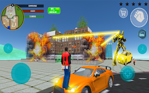 Rope Hero Gangster Crime City Screenshot 3