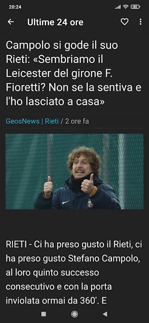 Rieti notizie Screenshot 3