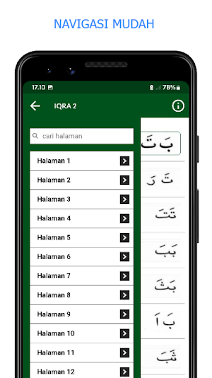 BUKU IQRA 1-6 OFFLINE + AUDIO Screenshot 3