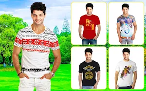 Men T-Shirt Photo Editor and Sweatshirt Dress Screenshot 0