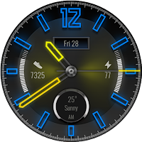 Color Classic Neon Watch Face