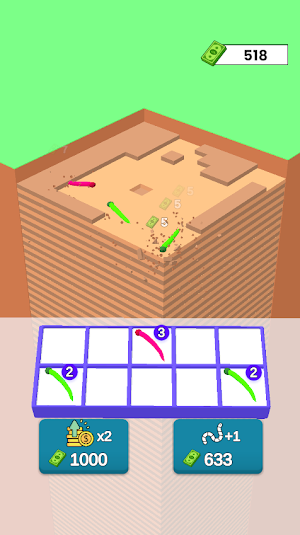 Digger Worms Screenshot 3