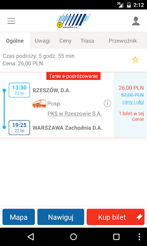 PKS Rzeszów Screenshot 3