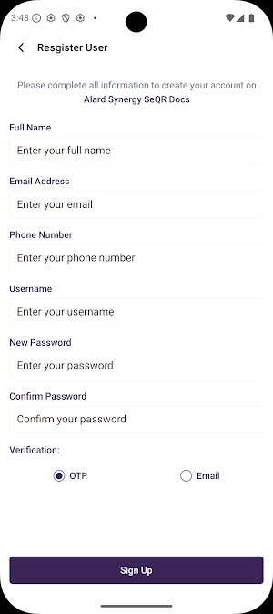 Alard University SeQR Scan Screenshot 2