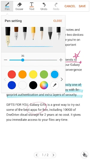 Write on PDF screenshot 3