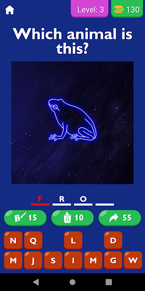 Guess Neon Animal Game Screenshot 3