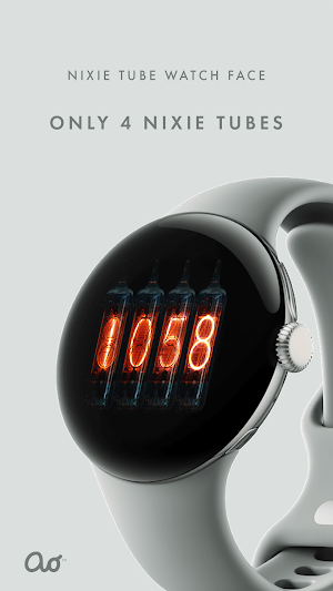 Nixie tube Watch Face Screenshot 3