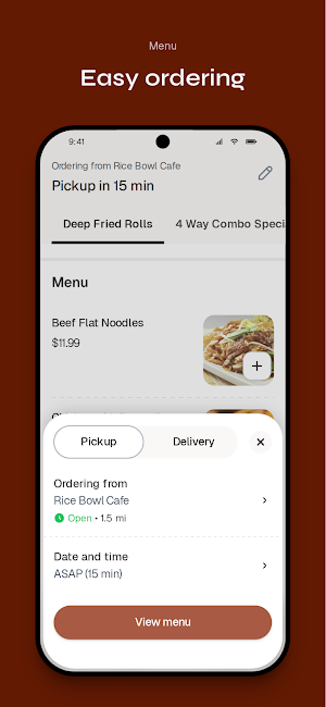 Rice Bowl Cafe Screenshot 2