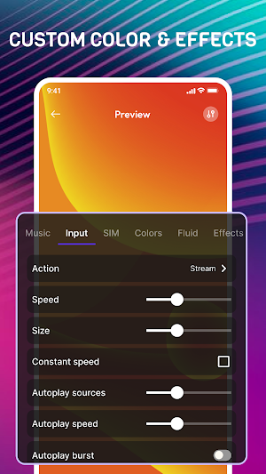 Magic Fluids Live Wallpaper 4k Screenshot 3
