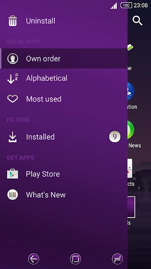 Night Live Wallpaper | Free Xperia™ Theme Screenshot 2