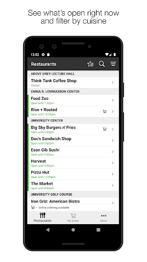 UM Campus Dining Screenshot 0