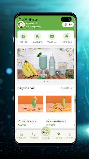 Tảo tươi – Uống ngon, sống khỏe Screenshot 0