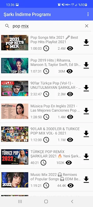 Albüm Kapaklı Şarkı İndirme Screenshot 1
