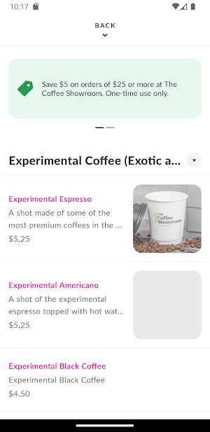 The Coffee Showroom Screenshot 2