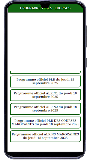 RESULTATS PMU CI Screenshot 0