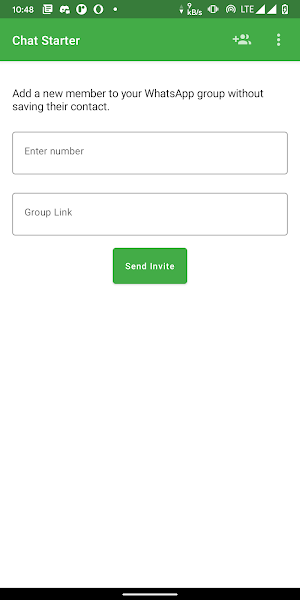Chat Starter Screenshot 1