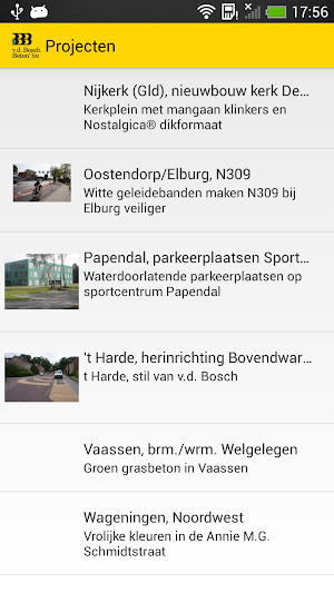 v.d. Bosch Beton Screenshot 1