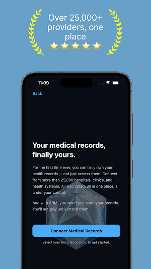 Arxova: Medical Records + AI Screenshot 1