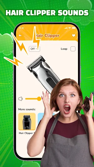 Funny Sound: Hair Cut & Fart Screenshot 2