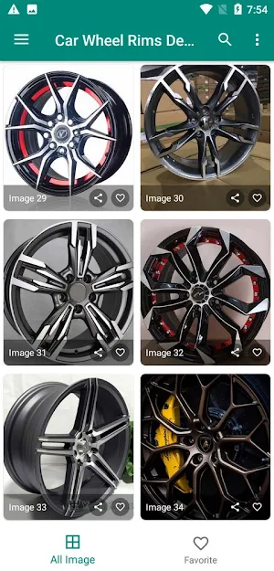 Car Wheel Rims Design Ideas Screenshot 3