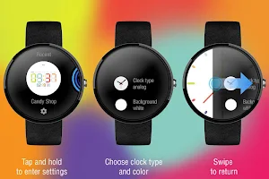 Candy Shop - Color Watch Face Screenshot 2