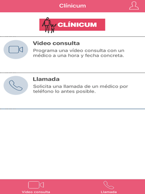 Clínicum Videoconsulta Screenshot 1
