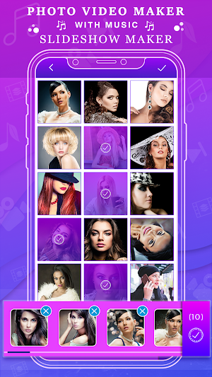 Photo Video Maker With Music - Slideshow Maker Screenshot 0